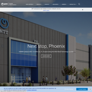 RagingWire TX Internet Connect - NTT website