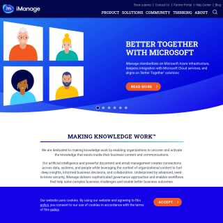 iManage  website