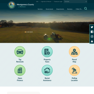  Montgomery County Commission  website