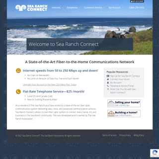 Sea Ranch Connect website