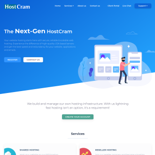 HostCram AS39618  website