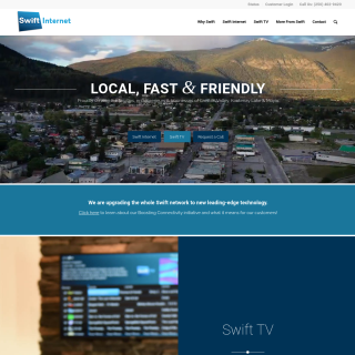 Swift Internet  website