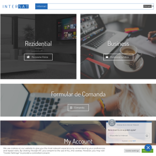 Intersat Romania  website