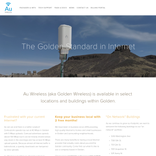  AU Wireless  website