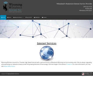 Wyoming Wireless Internet  website
