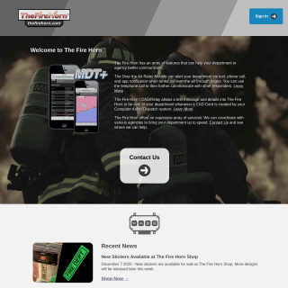  The Fire Horn  website