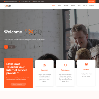  XCD-TELECOM  website