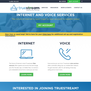 Truestream  website