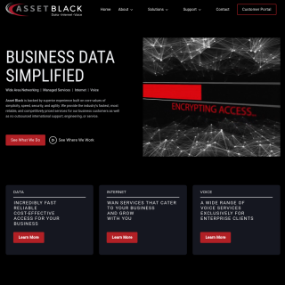 ASSET BLACK website