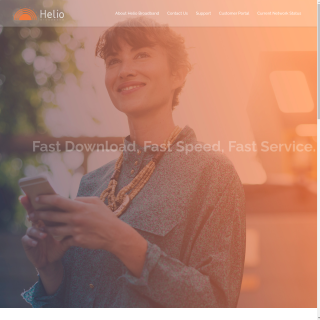  Helio Broadband  website