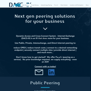 DACS-IX North Route Servers  website