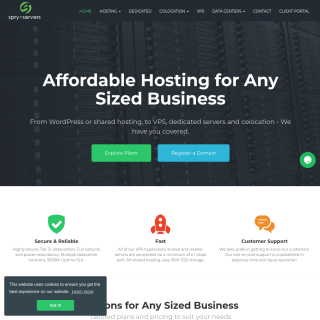  SECURENET  aka (Spry Servers)  website