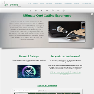 Eastern Time WiNet aka (Cawinet; Eastern Time WiNet) website