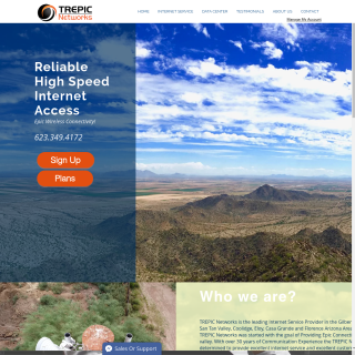 TREPIC Networks  website