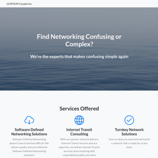  12393239 Canada Inc  website