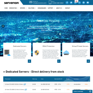  AS-SERVERION  aka (Serverion)  website