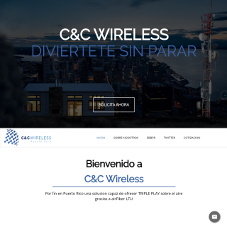 C&C Wireless Puerto Rico  website