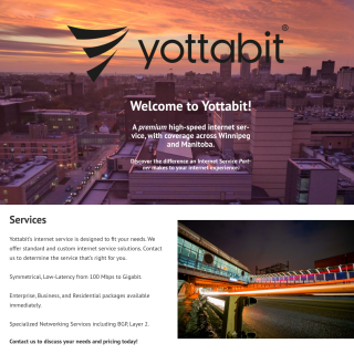  YOTTABIT  website