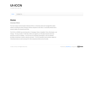  University of Illinois/ICCN  website