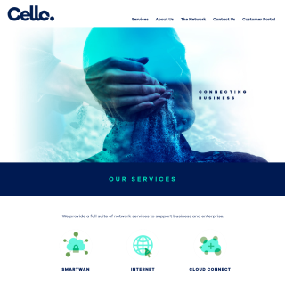 Cello Communications  website