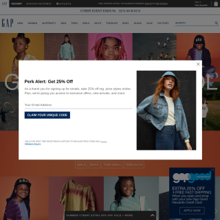  Gap, Inc. Direct  aka (Gap Inc)  website
