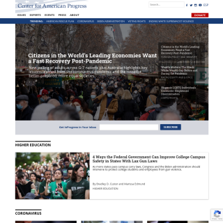  Center for American Progress  aka (Center for American Progress Action Fund)  website