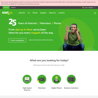  Start.ca  aka (Multiboard Communications)  website