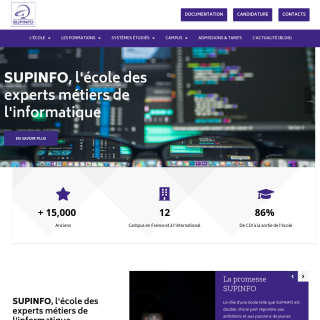  SUPINFO Global Network  website