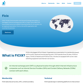  FICIX Route Servers  aka (Finnish Communication and Internet Exchange)  website