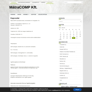  MatraCOMP  website