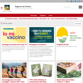  Regione Veneto  website