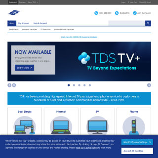 TDS Telecom  website