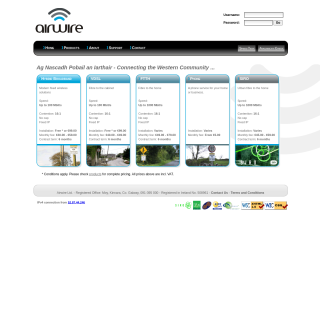  Airwire  aka (Airwire Ltd.)  website