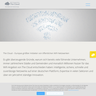 The Cloud Networks Germany  website