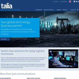  Talia Global  website