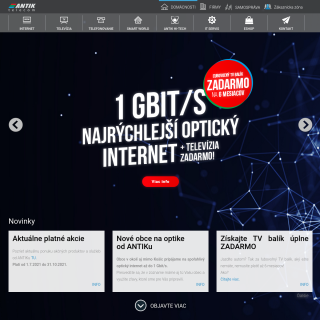  ANTIK Telecom  aka (ANTIK)  website