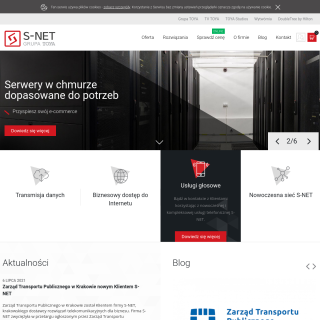 S-NET Sp. z o.o.  website