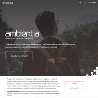 Ambientia  website