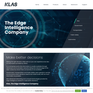  Klas Telecom  aka (Klas Ltd., Klas Telecom Services)  website