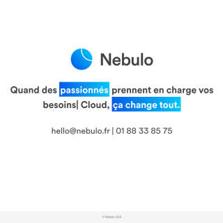  NEBULO  website