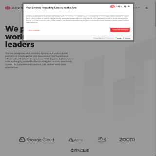  Equinix MAPS  website