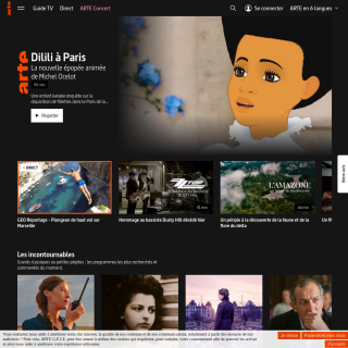 Arte France SA  website