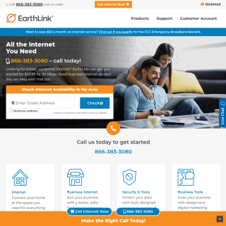  EarthLink  website