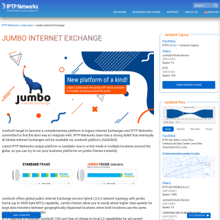  JumboIX Route Servers  aka (Jumbo Lima)  website