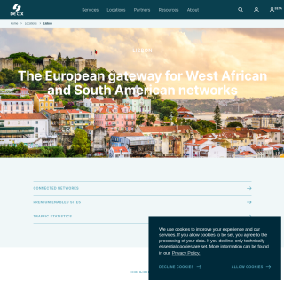  DE-CIX Lisbon Route Servers  website
