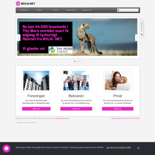 bolig:net a/s  website