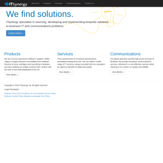 ITsynergy website