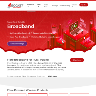  SKYTEL NETWORKS IRELAND LTD  aka (Rocket Broadband)  website