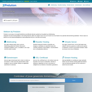  Prelution  website