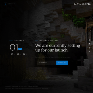 SpaceMine  website